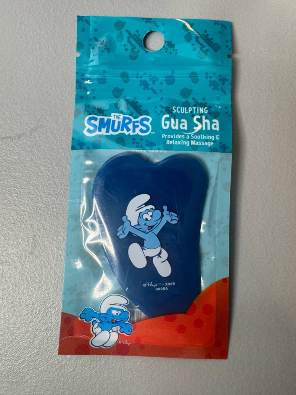 The Smurfs Sculpting Gua Sha too novelty relaxing massage